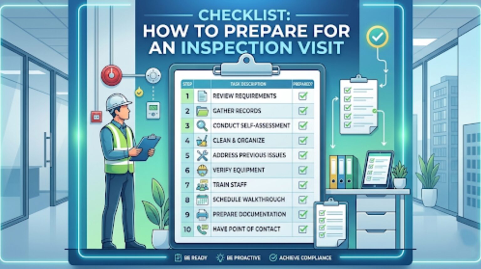 Inspection Visit Checklist | AMS System Solutions Preparation Guide